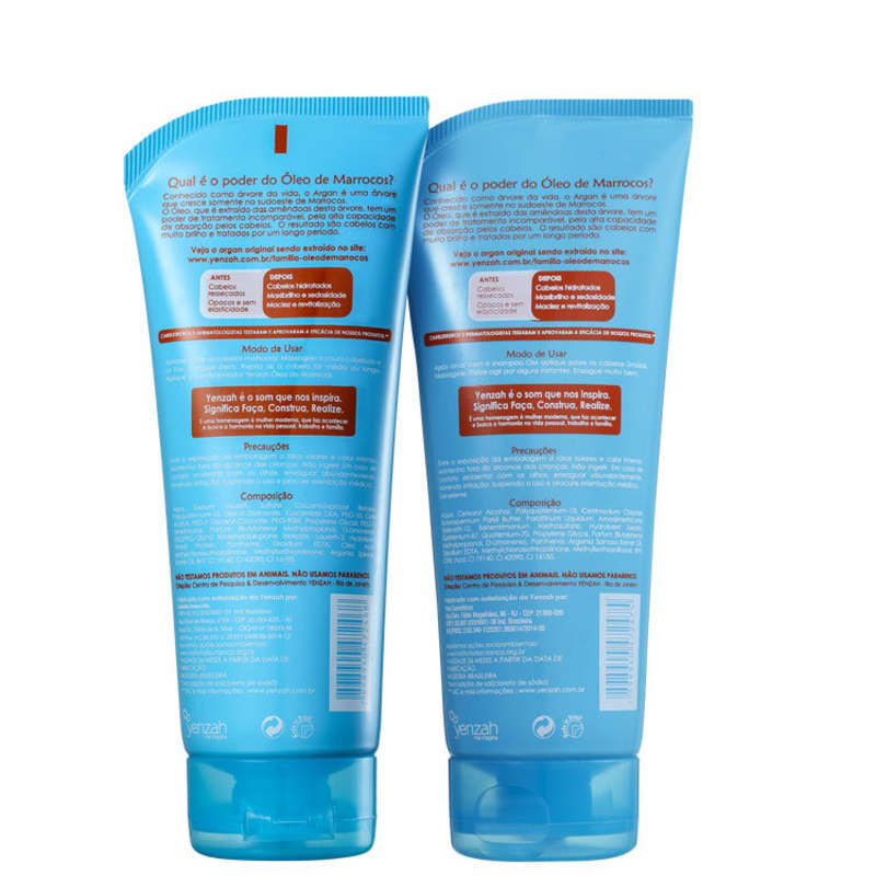 Kit Yenzah OM Óleo de Marrocos Argan Duo (2 Produtos)