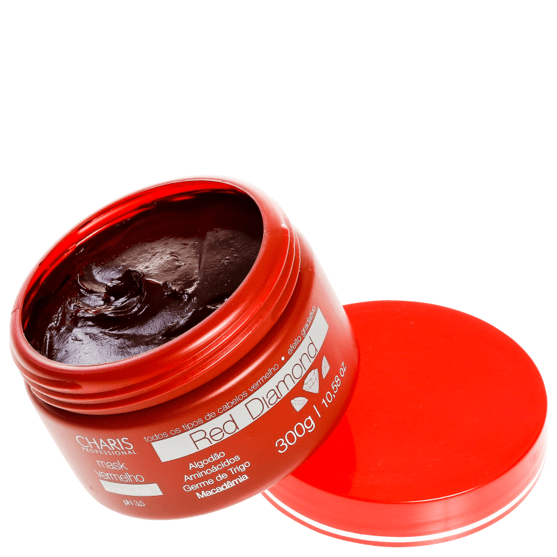Charis Red Diamond - Máscara Capilar 300g