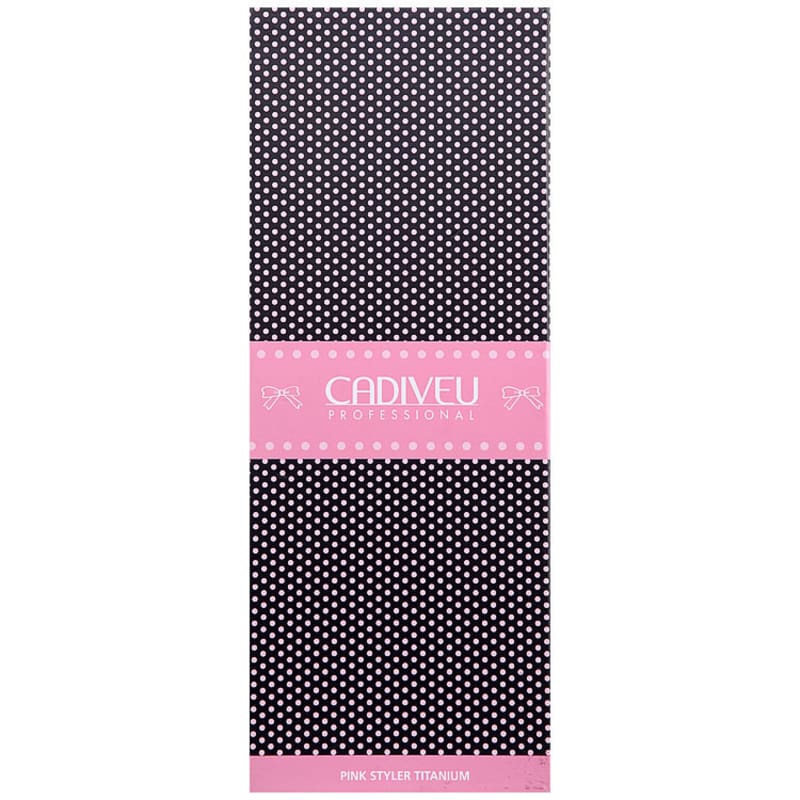 Cadiveu Professional Pink Styler Titânio - Prancha Bivolt