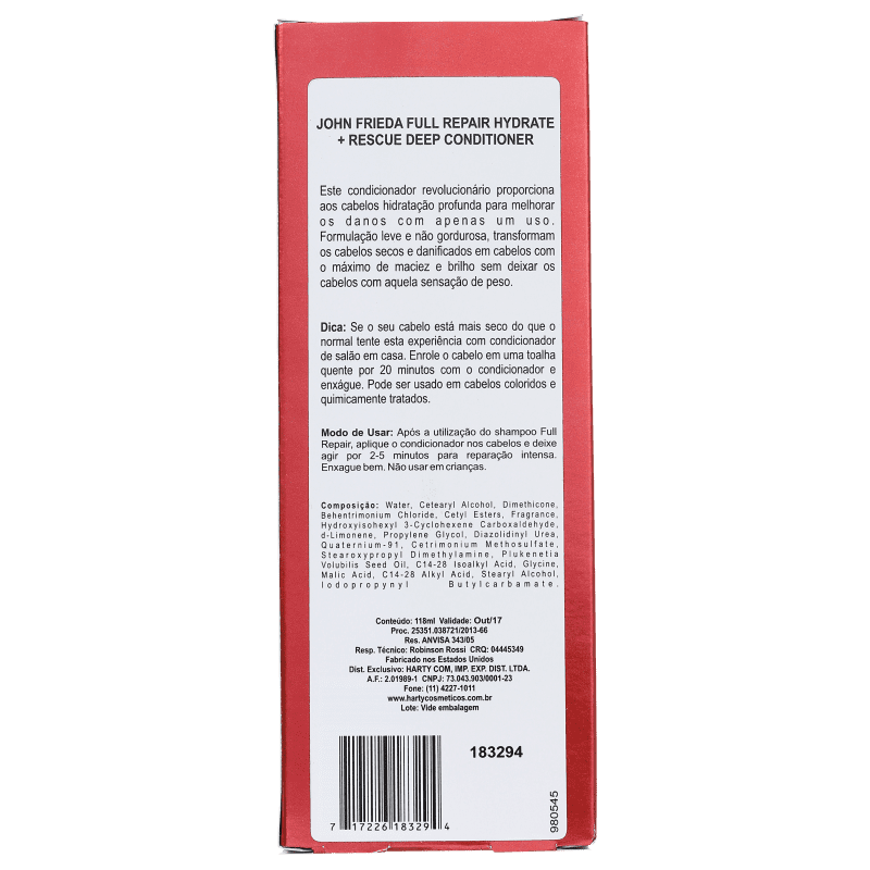 John Frieda Full Repair Full Body - Condicionador 118ml