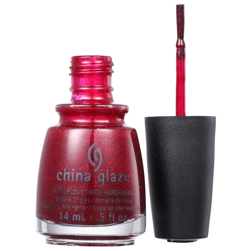 China Glaze Ruby Pumps - Esmalte Glitter 14ml