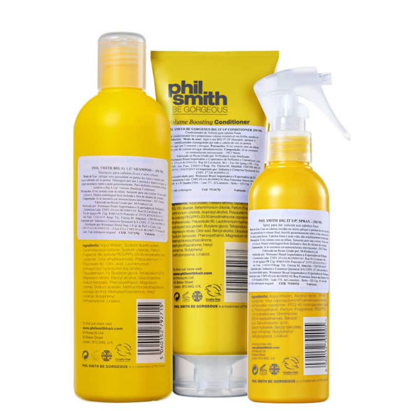 Kit Phil Smith Big It Up Volume Boosting Spray (3 Produtos)