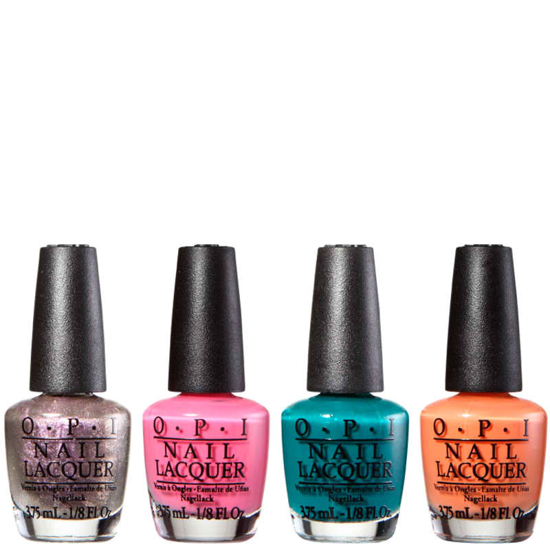 Kit OPI Brazil Collection Beachsandies de Esmaltes (4 miniaturas)