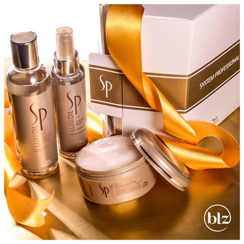Kit SP System Professional Luxe Oil Keratin de Tratamento (3 Produtos)