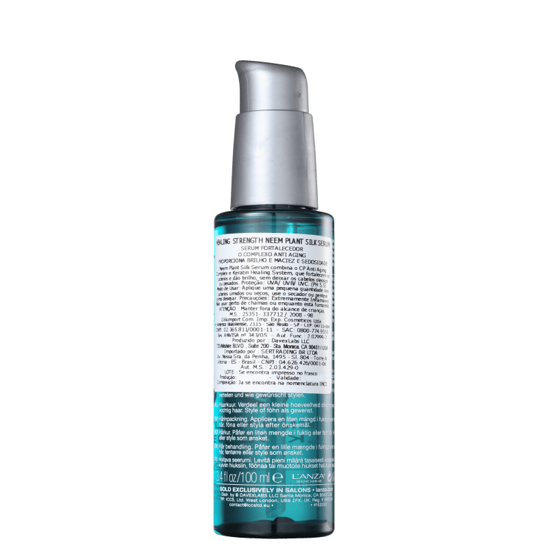 L'Anza Healing Strength Neem Plant Silk - Sérum Capilar 100ml