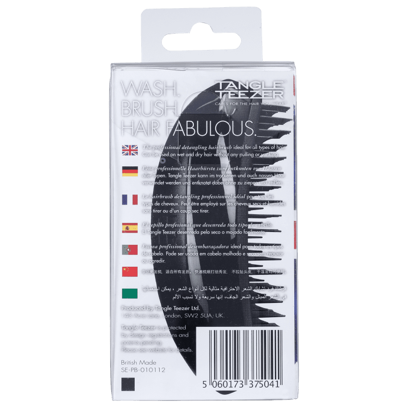 Tangle Teezer Salon Elite Panther Black - Escova de Cabelo