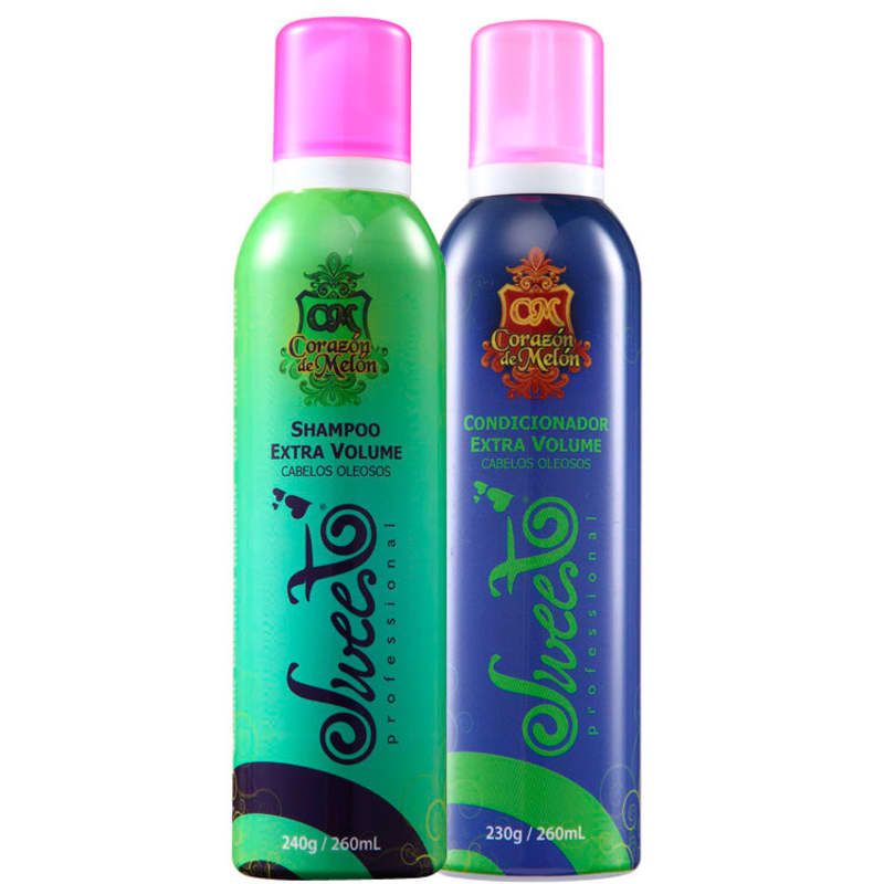 Kit Sweet Hair Corazón de Melón Extra Volume Duo (2 Produtos)