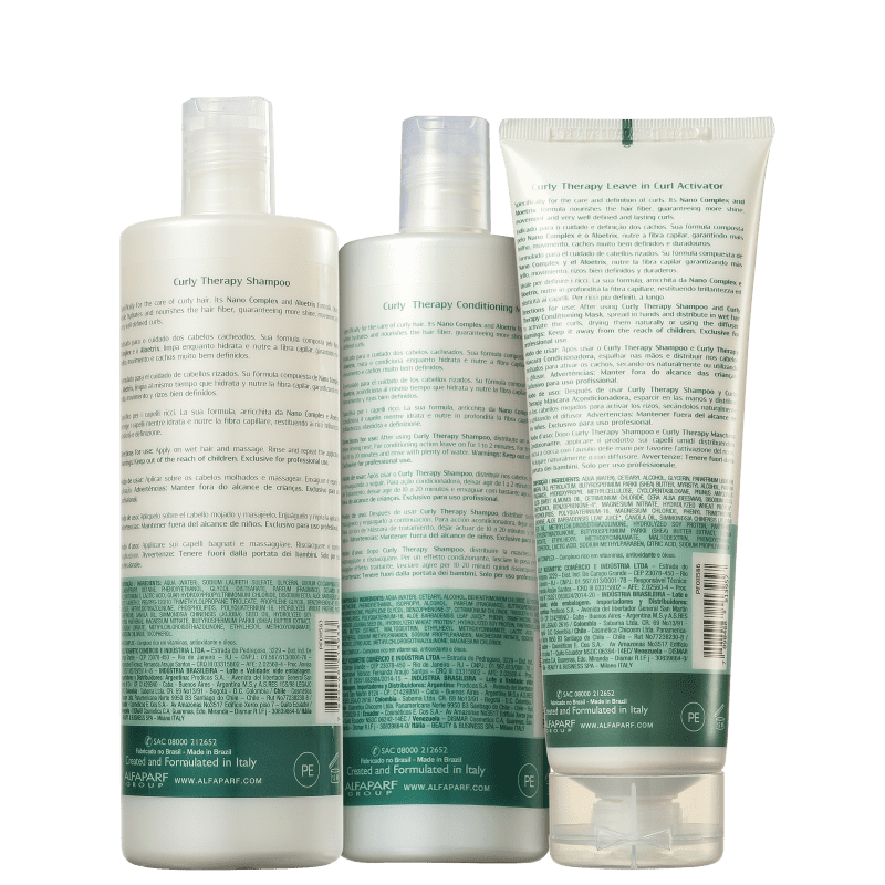 Kit Yellow Curly Therapy Activator (3 Produtos)