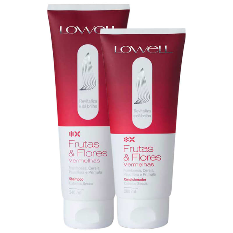 Kit Lowell Frutas & Flores Vermelhas Duo (2 Produtos)