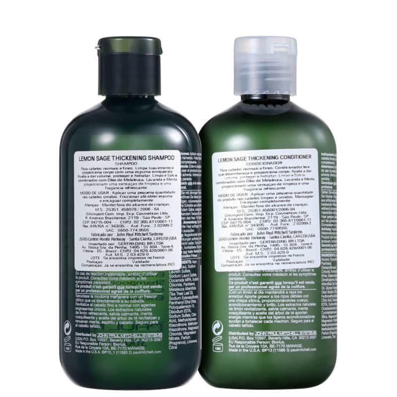 Kit Paul Mitchell Tea Tree Lemon Sage Duo (2 Produtos)