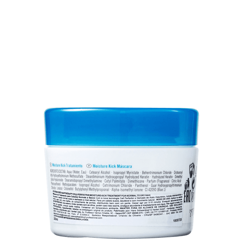 Schwarzkopf Professional BC Bonacure Moisture Kick - Máscara de Hidratação 200ml