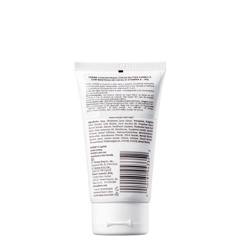Palmer's Cocoa Butter Formula Softens & Relieves Rough, Dry Skin - Creme Hidratante 60g