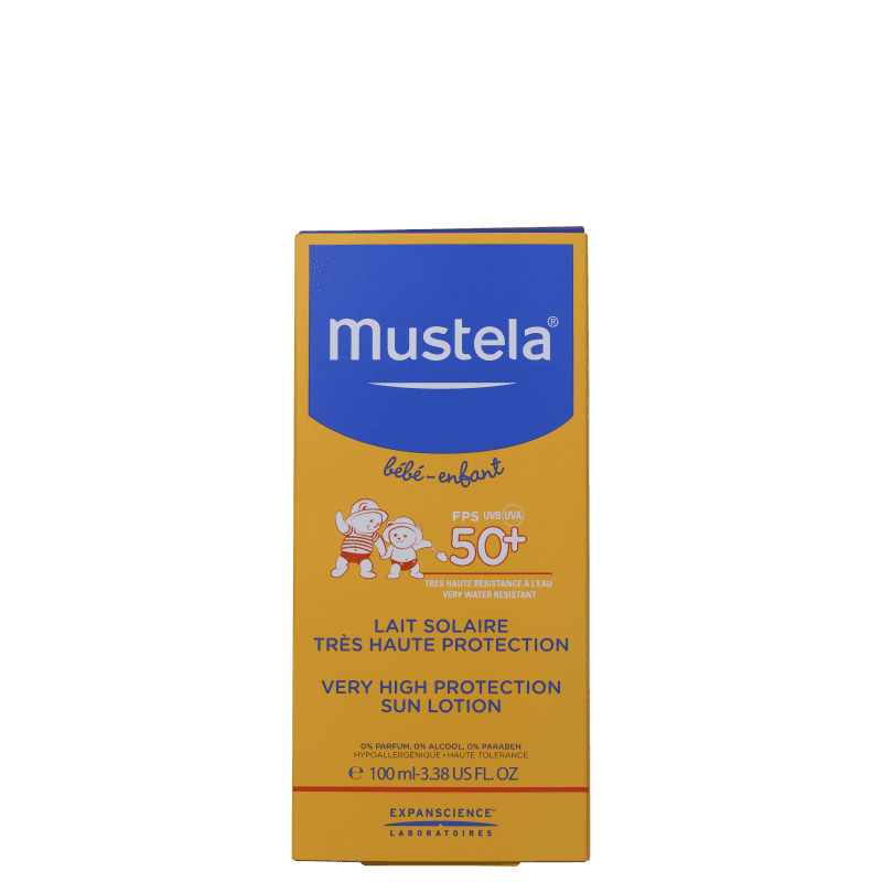 Mustela Solaires Bébé-Enfant FPS 50+ - Protetor Solar Infantil 100ml