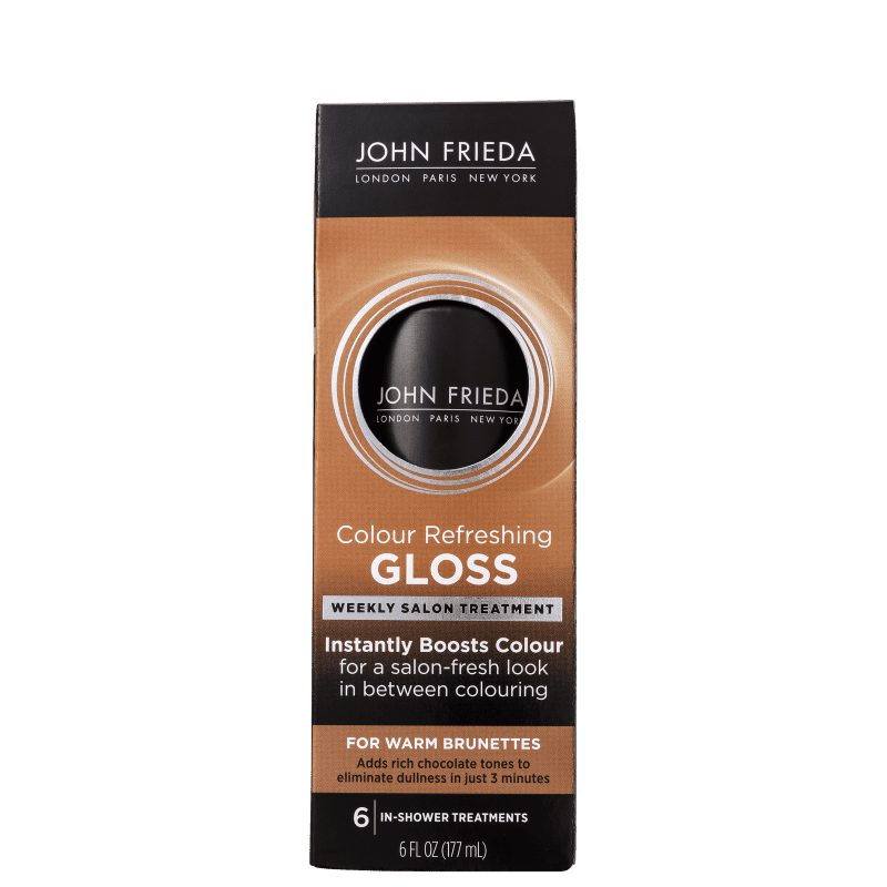 John Frieda Colour Refreshing Gloss For Warm Brunettes - Sérum Tonalizante 177ml