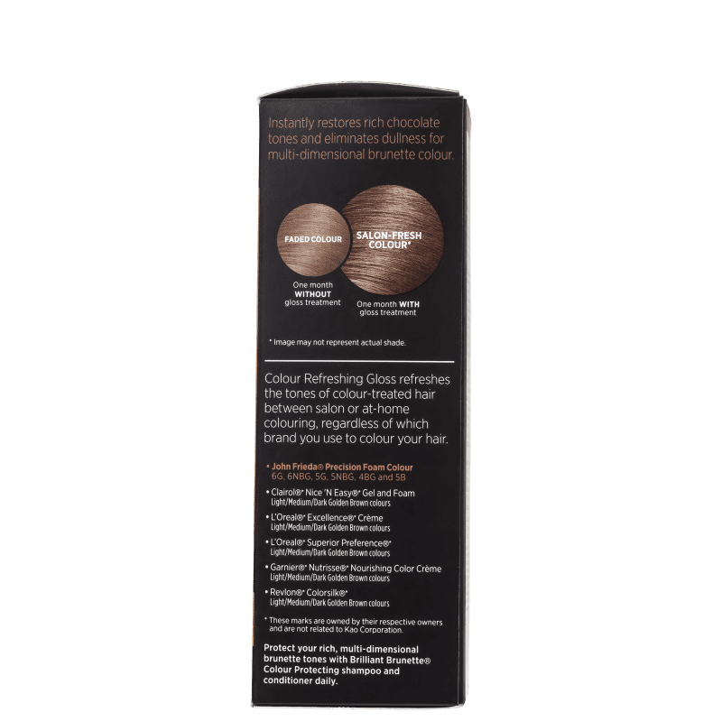 John Frieda Colour Refreshing Gloss For Warm Brunettes - Sérum Tonalizante 177ml