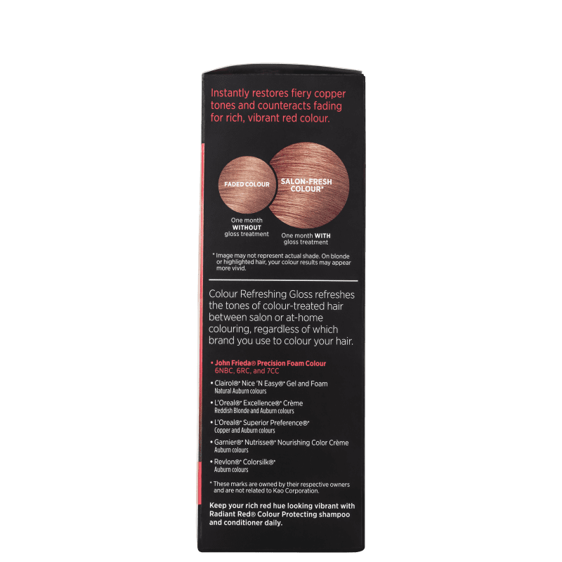 John Frieda Colour Refreshing Gloss For Warm Reds - Sérum Tonalizante 177ml