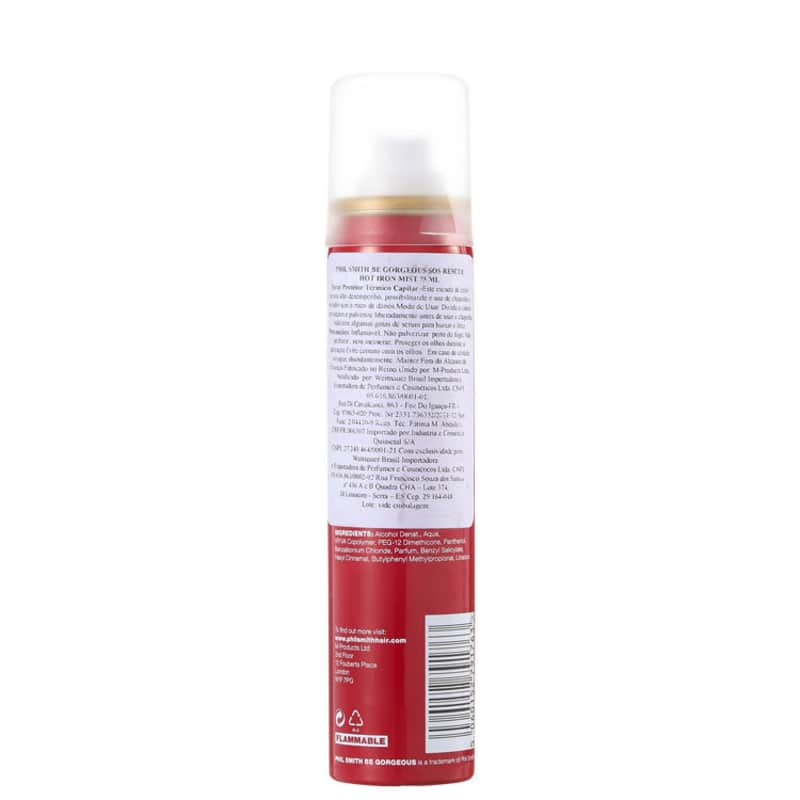 Phil Smith SOS Rescue Hot Iron Mist - Protetor Térmico 75ml