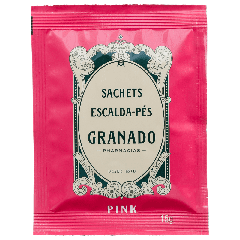 Granado Pink Sachet Escalda-Pés - Sais Relaxantes 5x15g