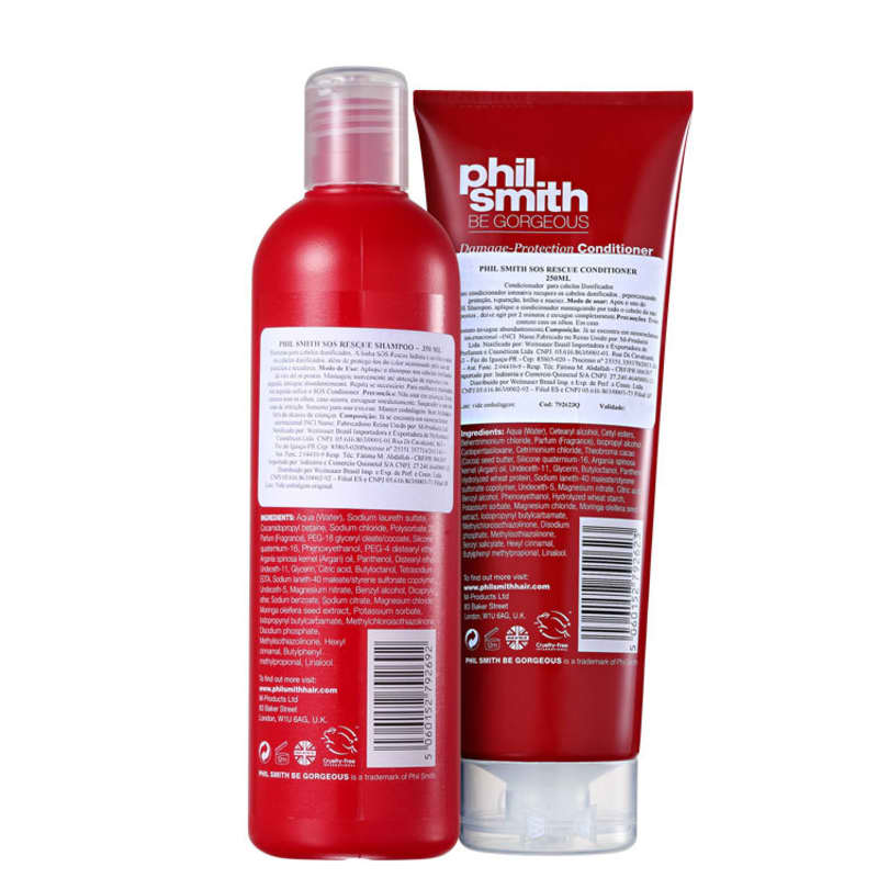 Kit Phil Smith SOS Rescue Damage-Protection Duo (2 Produtos)
