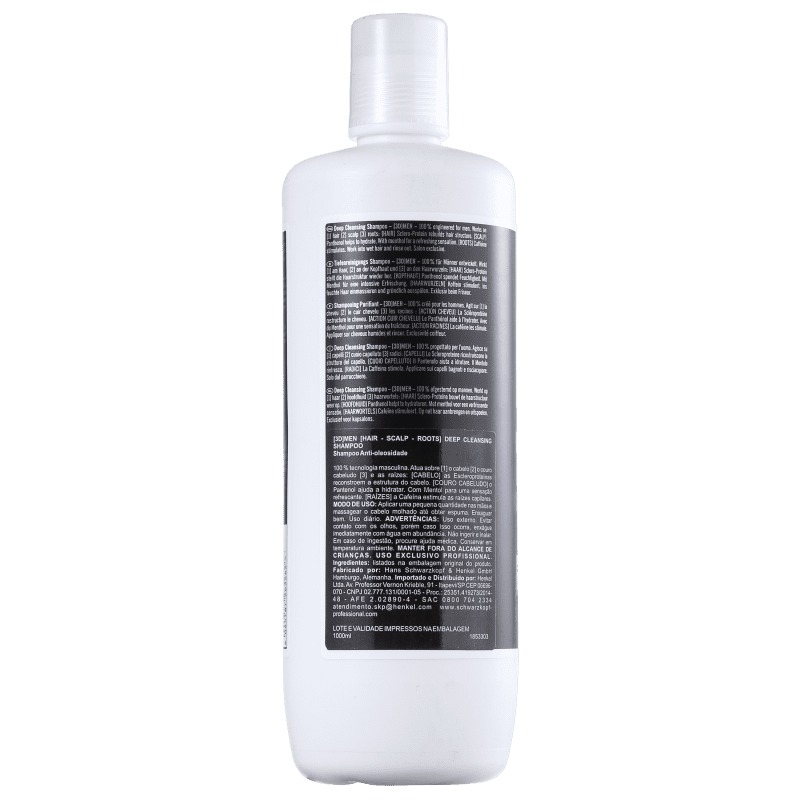 Schwarzkopf Professional 3DMension Deep Cleansing - Shampoo Antirresíduo 1000ml