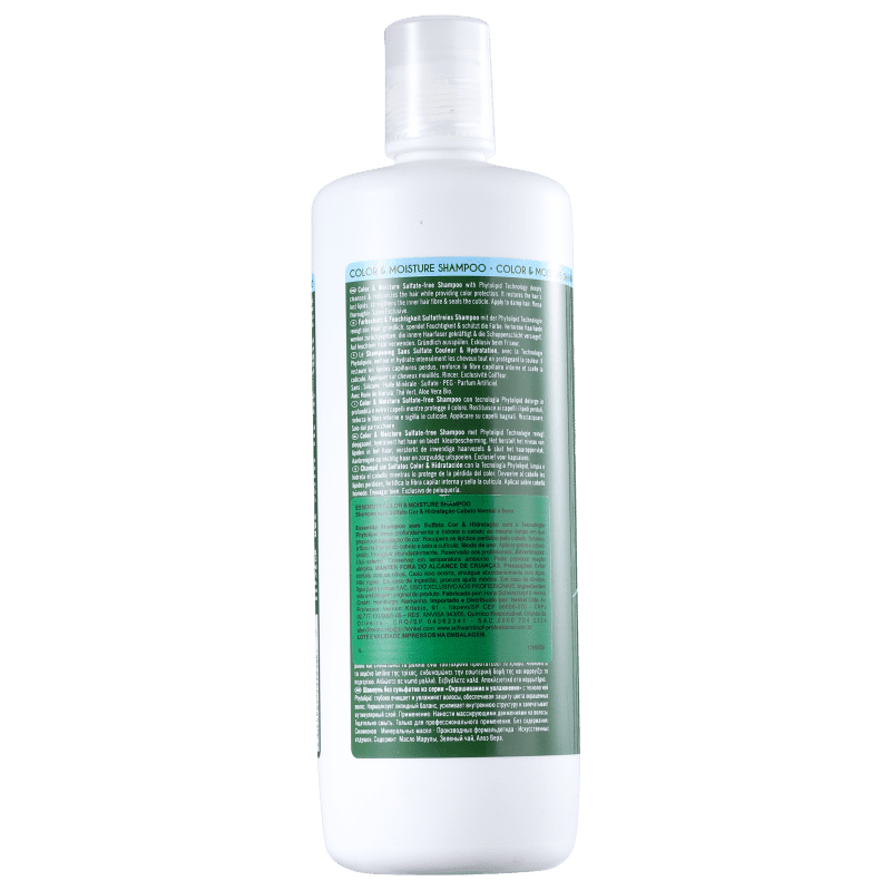 Schwarzkopf Professional Essensity Color & Moisture - Shampoo sem Sulfato 1000ml