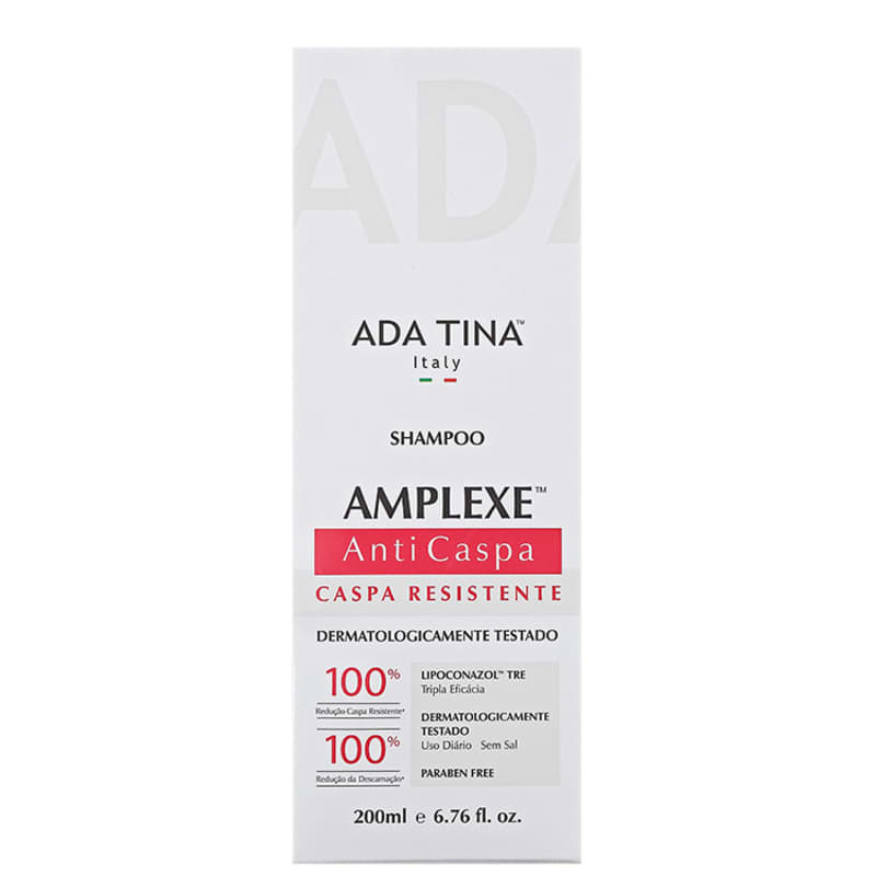 Ada Tina Amplexe Caspa Resistente - Shampoo Anticaspa 200ml