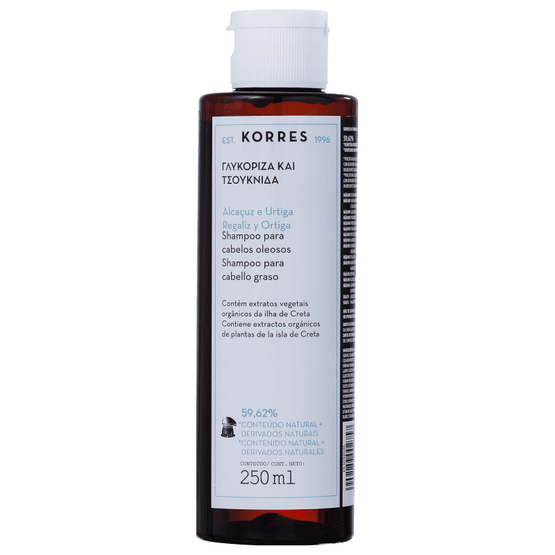 Korres Alcaçuz e Urtiga - Shampoo 250ml