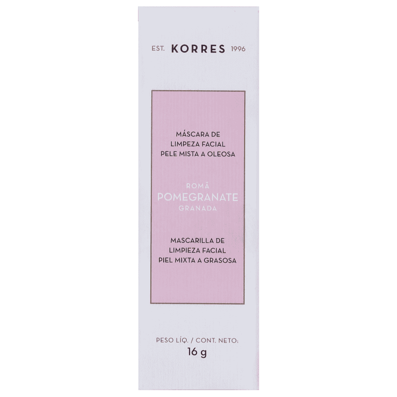 Korres Pomegranate - Máscara de Limpeza Facial 16g
