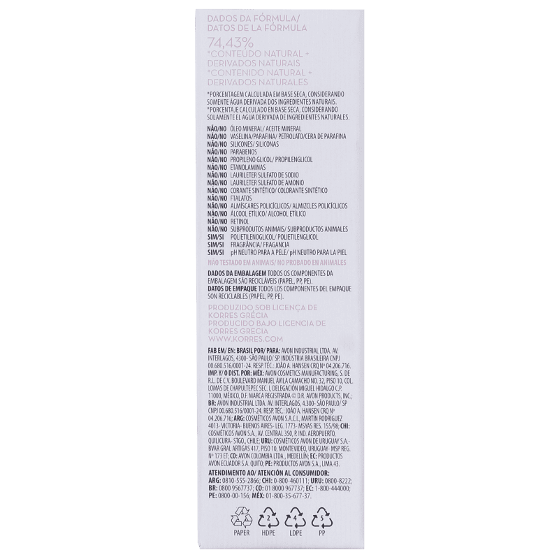Korres Pomegranate - Máscara de Limpeza Facial 16g
