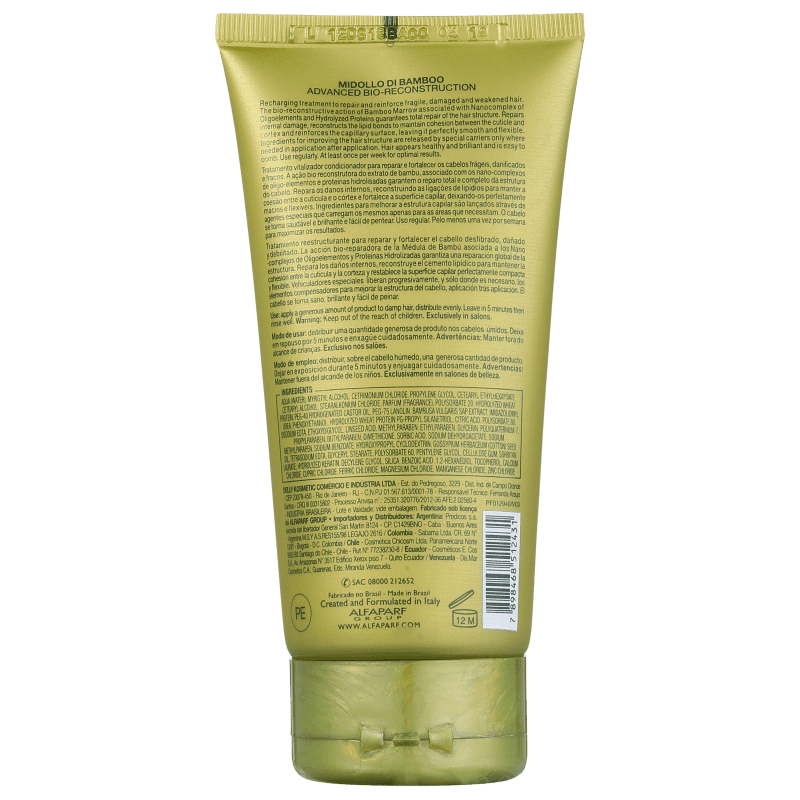 Alfaparf Midollo di Bamboo Recharging - Máscara Capilar 150ml