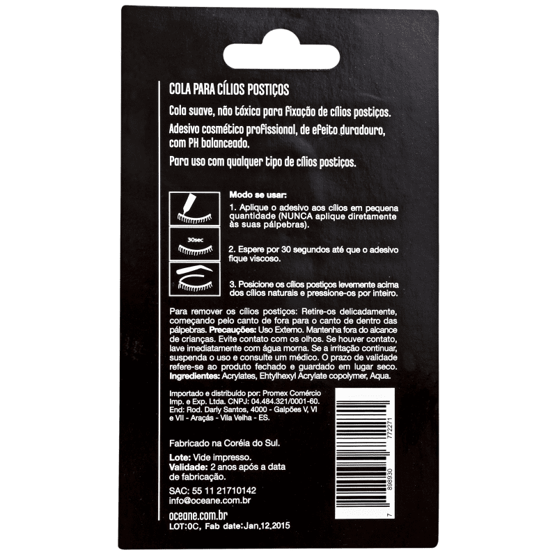 Glamourise My Eyes - Cola para Cílios 7g