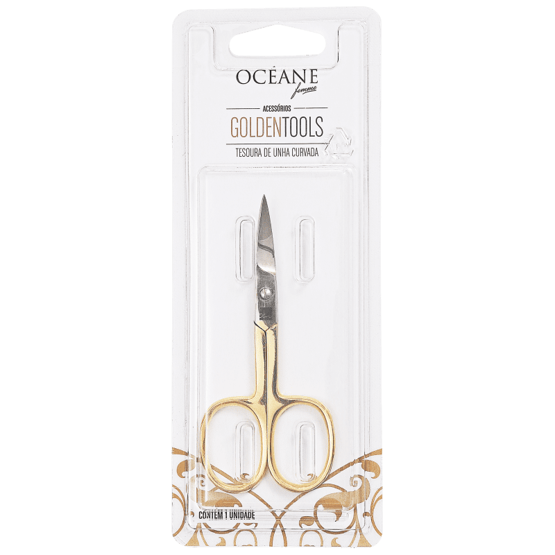 Océane Golden Tools - Tesoura de Unha