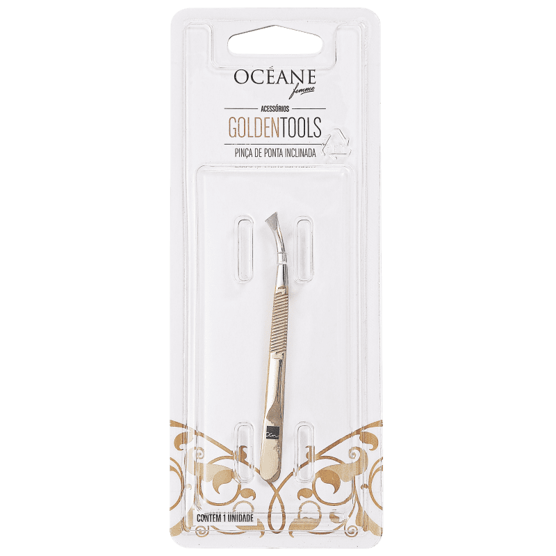 Océane Golden Tools - Pinça de Ponta Inclinada