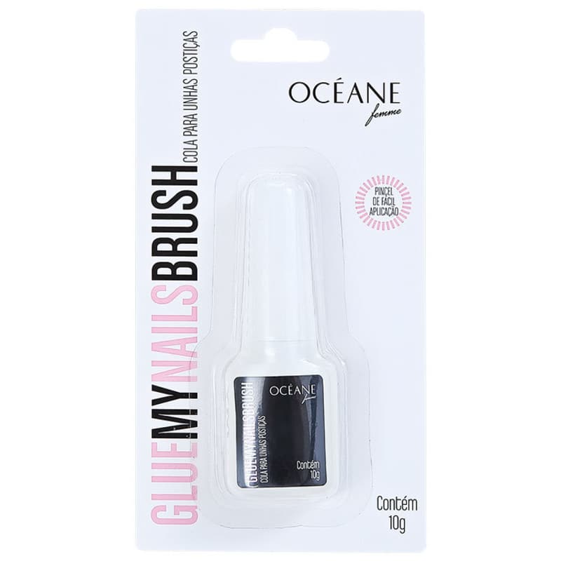 Océane Glue My Nails Brush - Cola para Unhas Postiças 10g