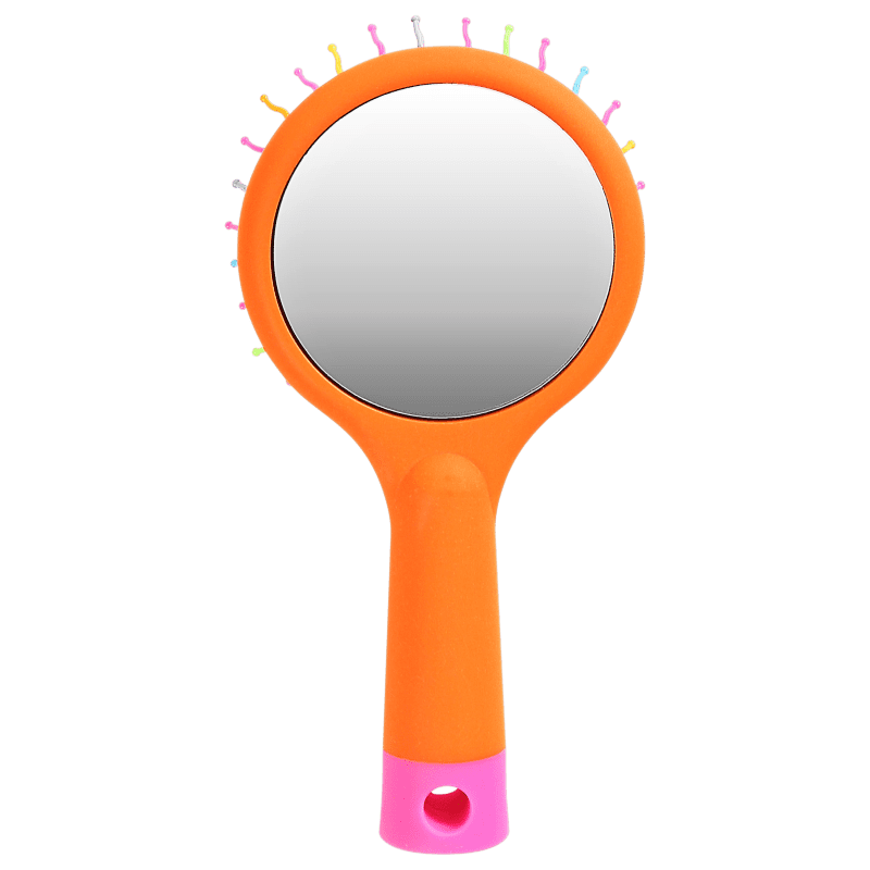 Océane Rainbow Brush Laranja - Mini Escova de Cabelo