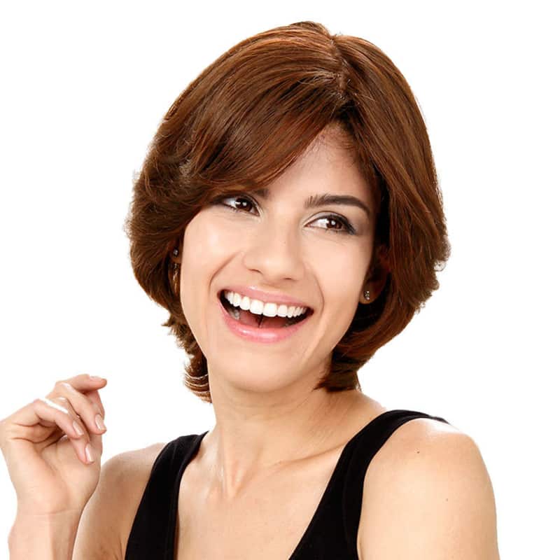 Crown Wigs Amanda Castanho Claro - Peruca 25cm
