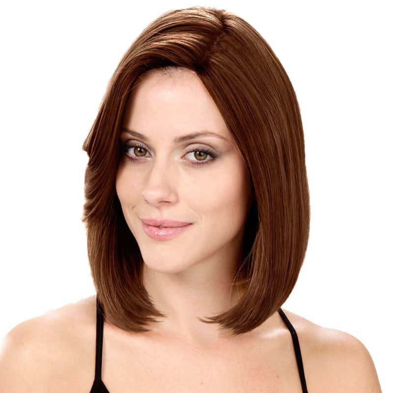 Crown Wigs Bianca Castanho Médio - Peruca 30cm