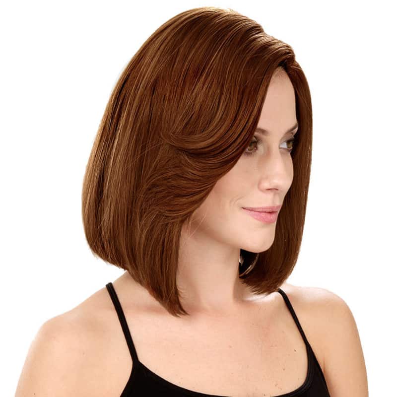Crown Wigs Bianca Castanho Claro - Peruca 30cm