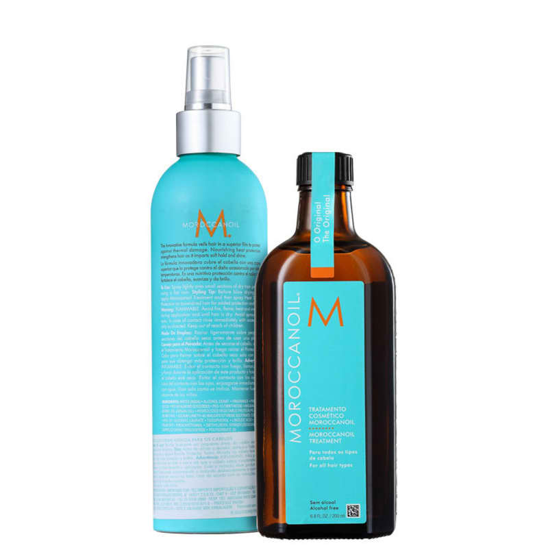 Kit Moroccanoil Treatment Heat Styling (2 Produtos)