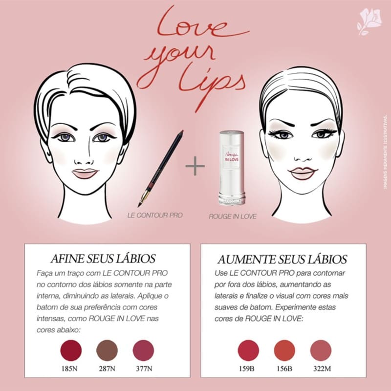 Lancôme Le Contour Pro 303 Rose Boise - Lápis de Boca 1,2g