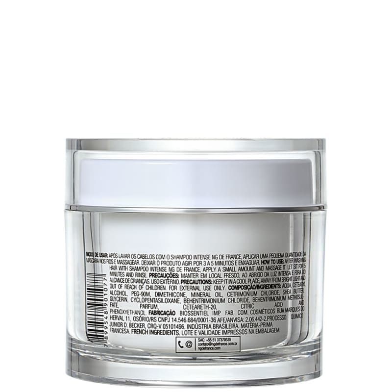 NG de France Intense - Máscara de Hidratação 200g