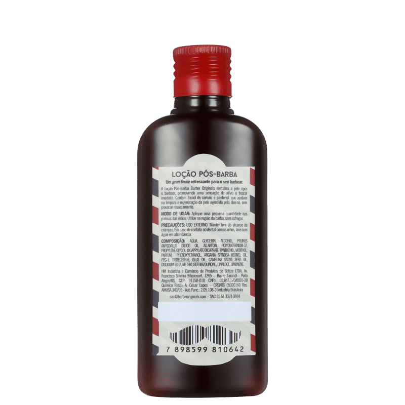 Barber Originals Pele Revitalizada - Loção Pós-Barba 130ml