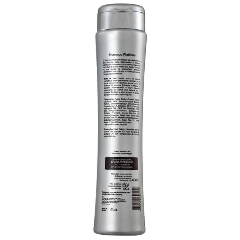 Charis Platinum - Shampoo Desamarelador 300ml