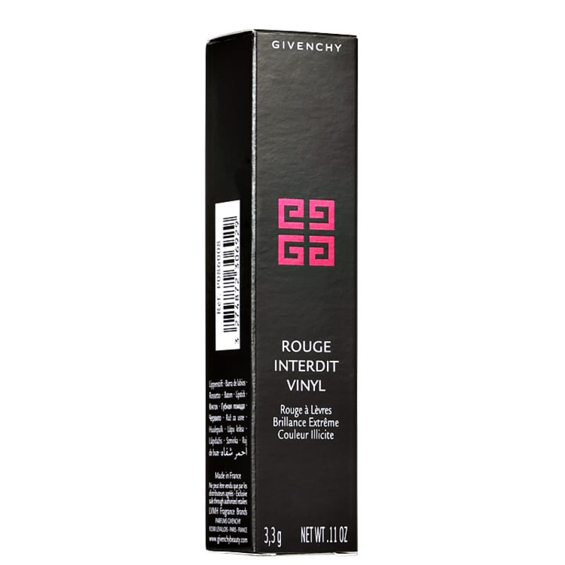 Givenchy Rouge Interdit Vinyl N04 Rose Tentateur - Batom Espelhado 3,3g