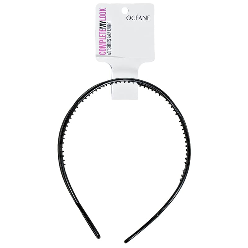 Océane Complete My Look 114 Black - Tiara de Cabelo