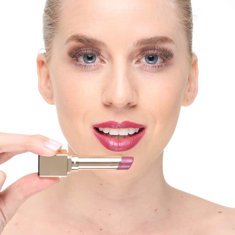 Clarins Rouge Eclat Satin Finish Age-Defying 06 True Aubergine - Batom Cremoso 3g