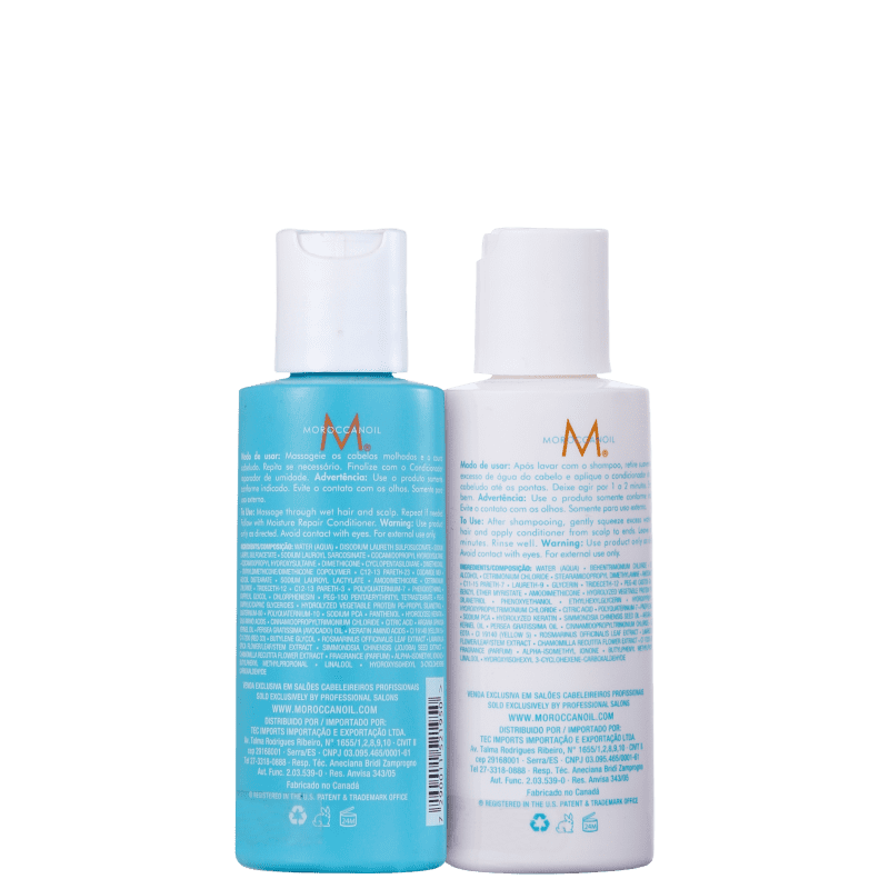 Kit Moroccanoil Repair Moisture Cabelo Danificado (2 Produtos)