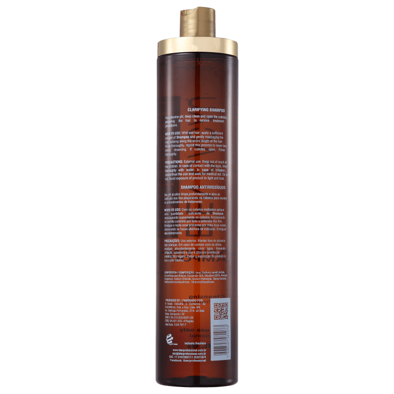 Bien Professional Bien Cacau Clarifying - Shampoo Antirresíduo 1000ml