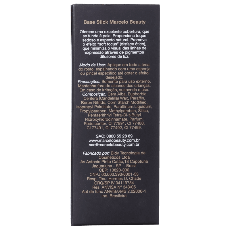 Marcelo Beauty Stick Clara - Base em Bastão 12g