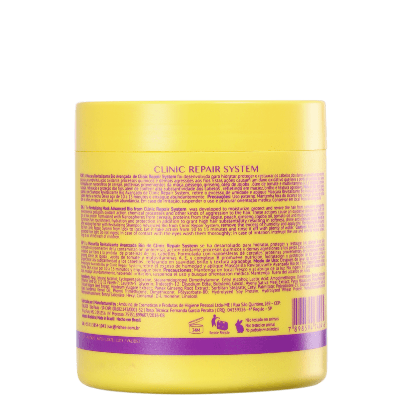 Richée Professional Clinic Repair System - Máscara Capilar 500g